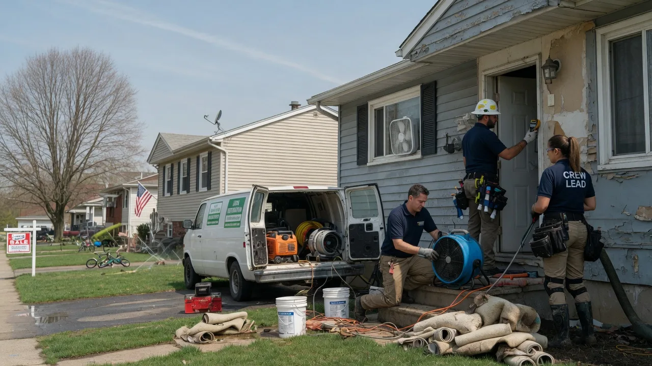 Flood Cleanup in Long Lake, WI near me